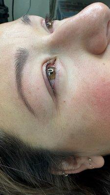 Lash enhancement tattoo! Perfection!