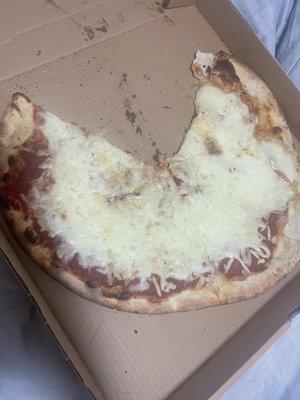 Large cheese pizza