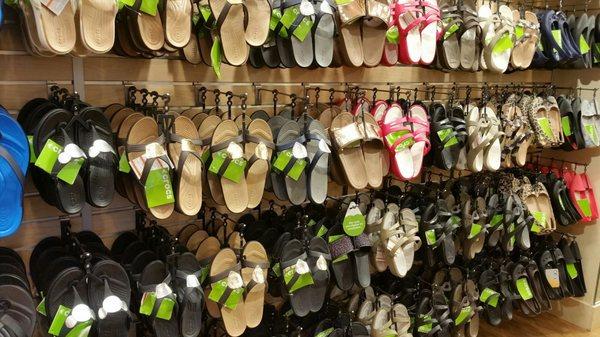 Sandals, sandals and more sandals