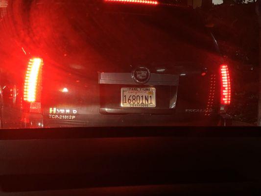 This evening one of your drivers dangerously cut me off on the right hand lane on Sepulveda, coming within inches of hitting my vehicle.