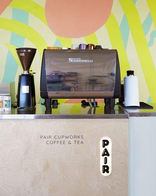 specialty coffee in an unexpected place