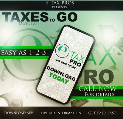 Download app and file from the comfort of your home              etaxfilenow.com