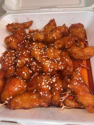 Sesame chicken