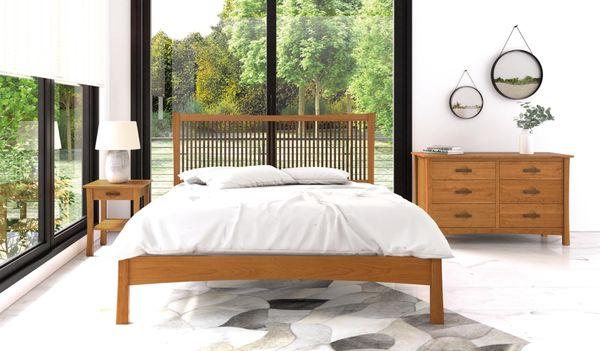 Copeland's Berkeley Bedroom set in Natural Cherry. A timeless and best selling set!