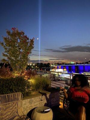 View from the rooftop