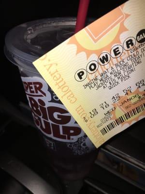 Big Gulp & Powerball estimated @ $450mil.