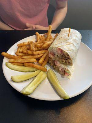 Grilled Chicken Ranch Wrap Lunch