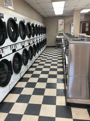 Ample dryers are $.25/5 mins, so $.05/min or $3/hr.