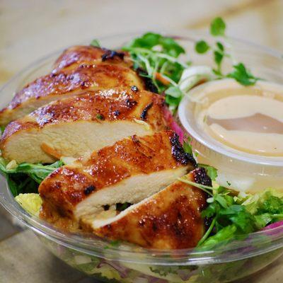 Chicken Teriyaki Salad