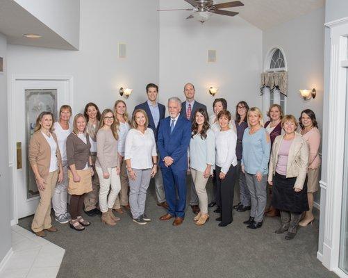 Our new group photo! Dr. Brian Ash and Dr. Michael Babic's staff is on the left !