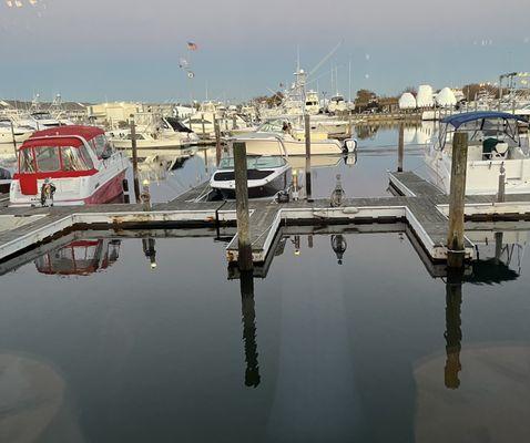 This was our view from the restaurant table. Perfect day.