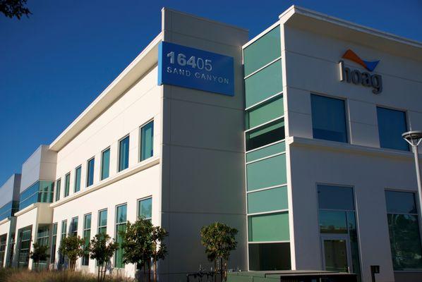 Office location, on corner of Sand Canyon and Alton, across the street from Hoag Irvine