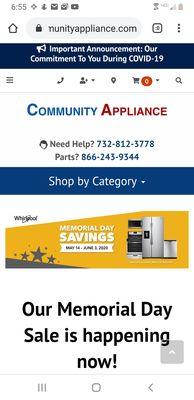 Best place for appliances & top notch customer service.