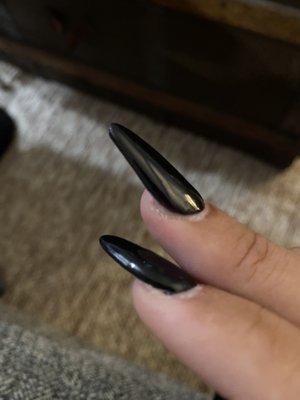 Crooked nail