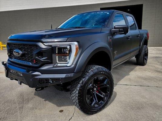 Ford F150 Black Widow Matte Ceramic Coating Installation