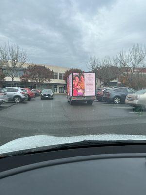 Tanishq USA advertising is going all around Redmond. Nice to see it go around.