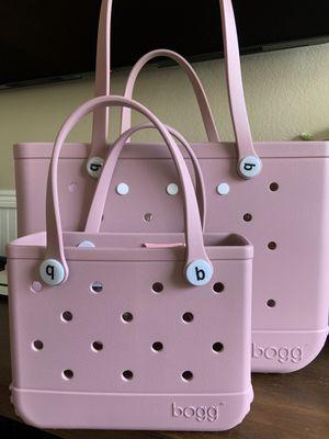 Bitty size & Large Bogg Bag in Blush 2.19.24