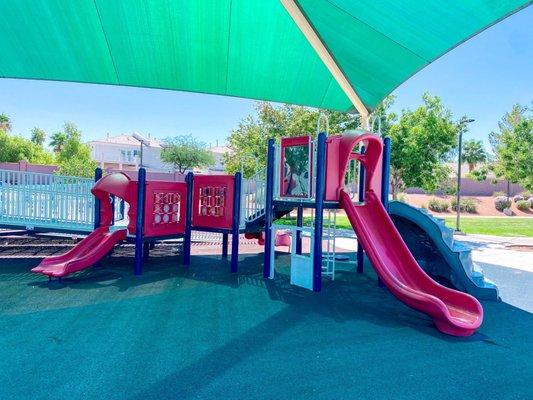 Canopy shade for playground