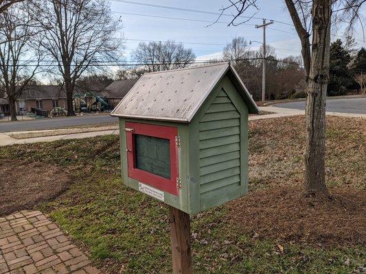 Little Free Library, Sullivan Middle School, Rock Hill