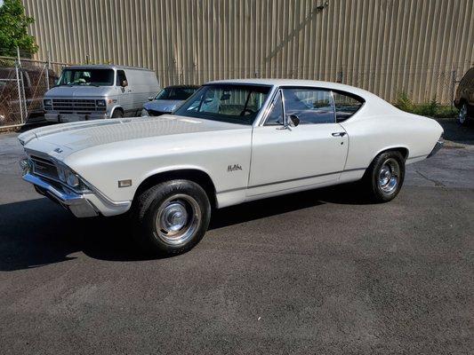 Pearl White Chevelle