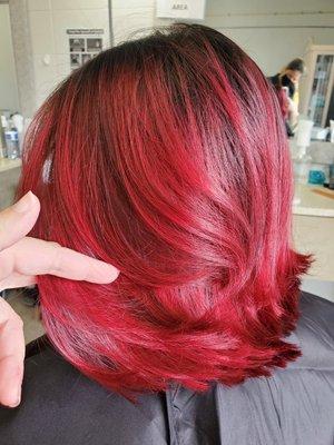 Fashion Color, Haircut and Style