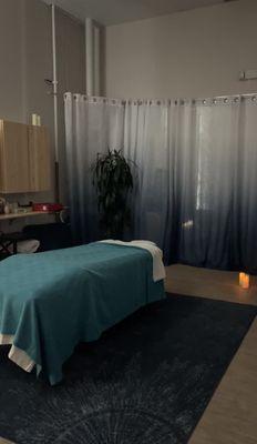 The massage studio