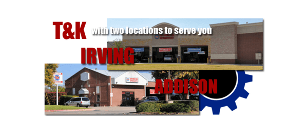 2 Locations: Irving and Addison