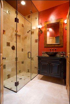 Bathroom design and remodel by Giles Construction