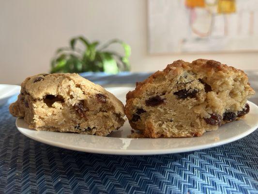 Taylor Chip Oatmeal Raisin Cookie and Levain Oatmeal Raisin Cookie