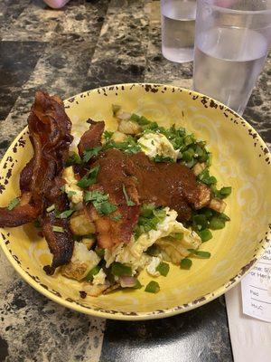 Breakfast Bowl with 4 Ingredients