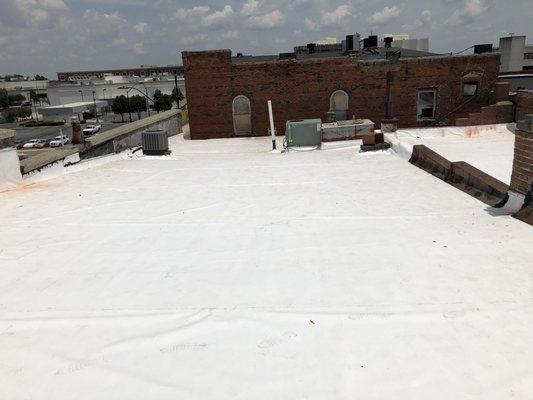 MRG Firestone TPO Industrial Roof NC