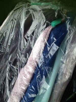 All my suits nice and clean!