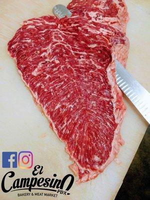 Beautiful Flap meat steak!! USDA Choice or higher!