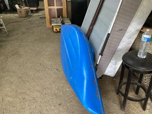 Kayak Selling Oct 22 at auction Port Orford