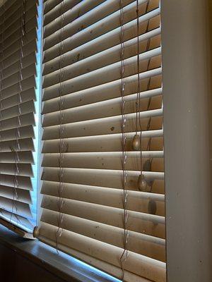 Filthy blinds