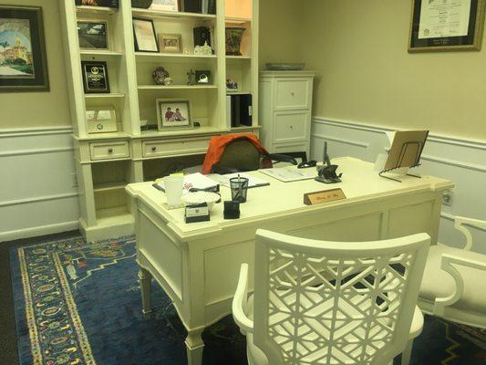 Interior office, spacious, comfortable.