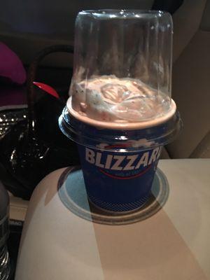 Small Royal Blizzard w/M&M's  YUMMMMMMMMM !!!!!!!!!!