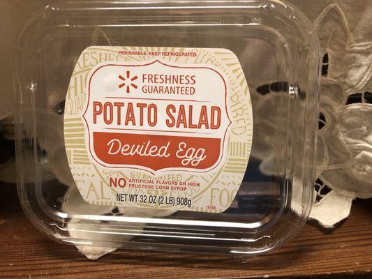 I have fallen in love with this potato salad.