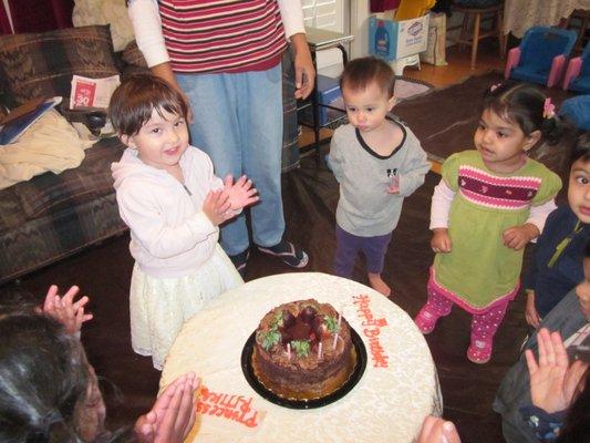 Happy Birthday at Kidsplanet Daycare