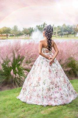 Quinceañera photo shoot