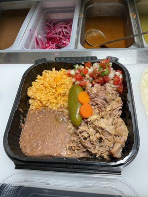 Carnitas plater