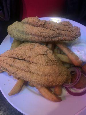 Southern Fried Catfish Meal