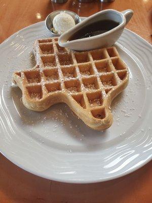 Texas Belgium Waffle