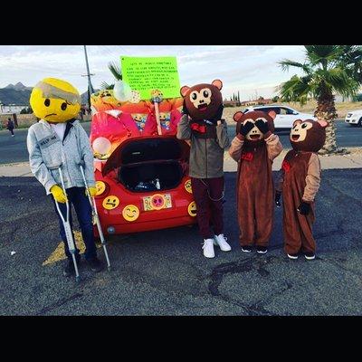 Trunk or treat for church such a blast !!!