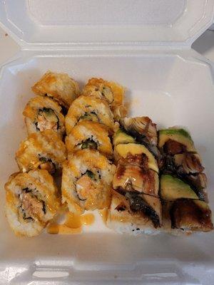 Yami yami Roll and Catapiller Roll