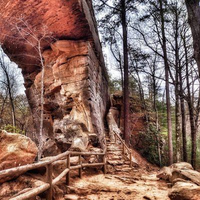 Natural Stone Bridge.