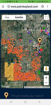 3500 of available lots through out Palm Bay