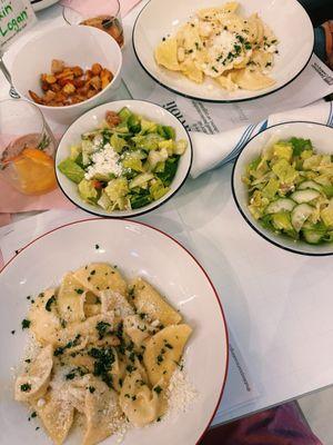 Findlay Market Salad & Ravioli