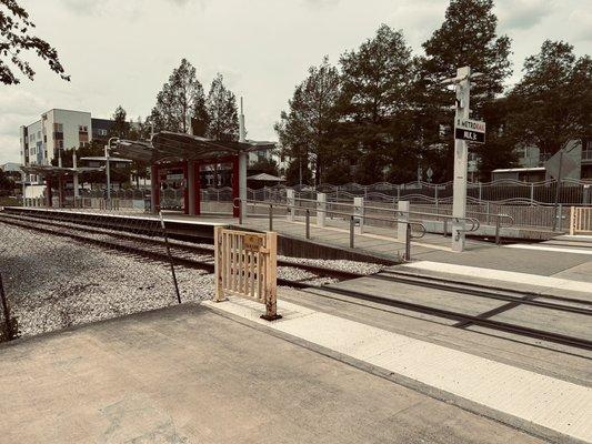 MLK metro rail stop