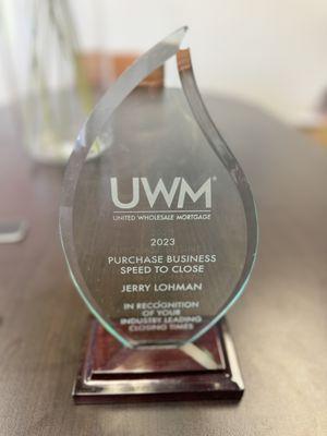 Home Loan Purchase Award